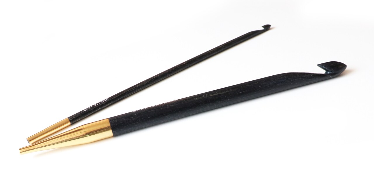 Lantern Moon Ebony Interchangeable Tunisian Crochet Hook M (9.0mm)